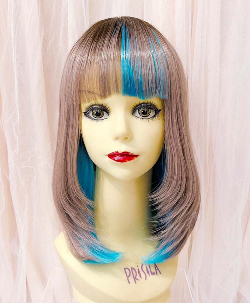 【WEB限定一点もの】【原宿店カットウィッグ】マシンメイドグラデーションオールウィッグ【ロング】PRIHARA-053-CTGL(カスタムアレンジ)