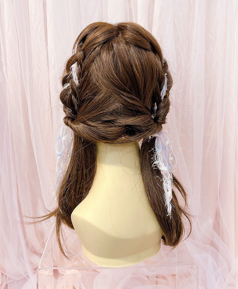 【WEB限定一点もの】【原宿店カットウィッグ】手植えオールウィッグ【ロング】PRIHARA-055-ZMB(カスタムアレンジ)　Mサイズ