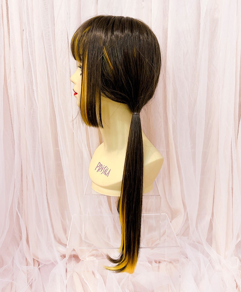 【WEB限定一点もの】【原宿店カットウィッグ】マシンメイドオールウィッグ【ロング】PRIHARA-056-TDB(カスタムアレンジ)